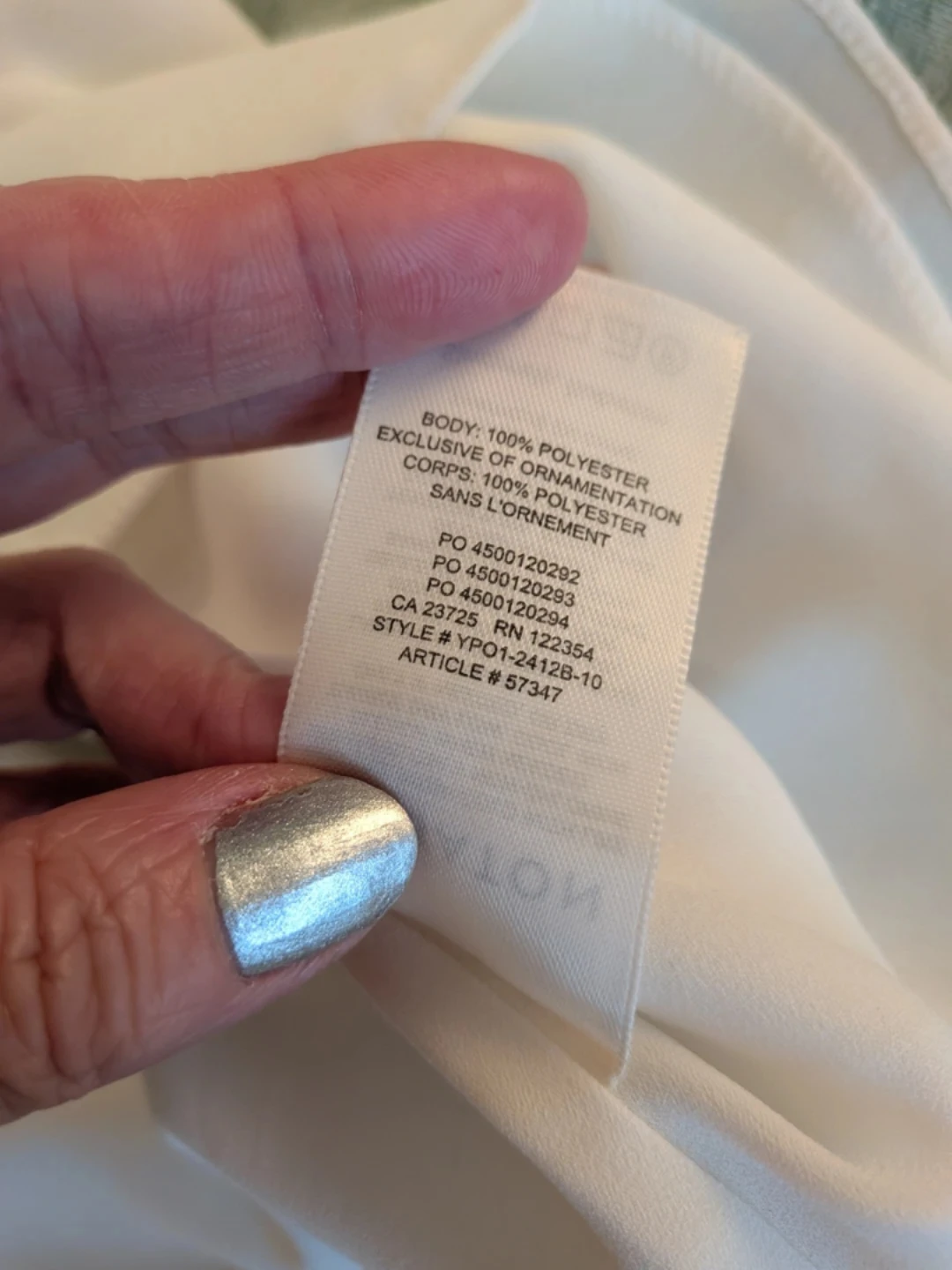 Babaton White Tank Top Size S - photo 4