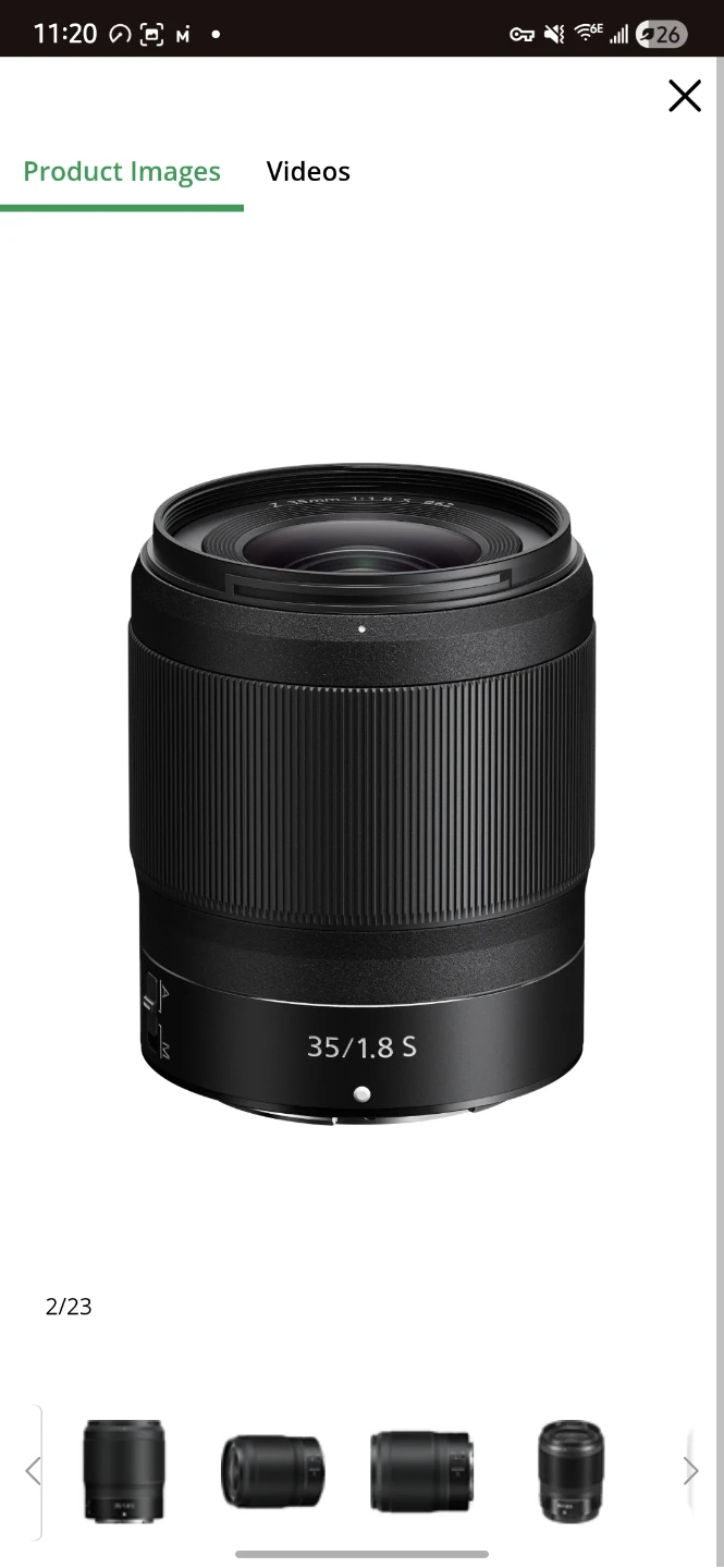 Nikon NIKKOR Z 35mm f/1.8 S Lens - photo 2