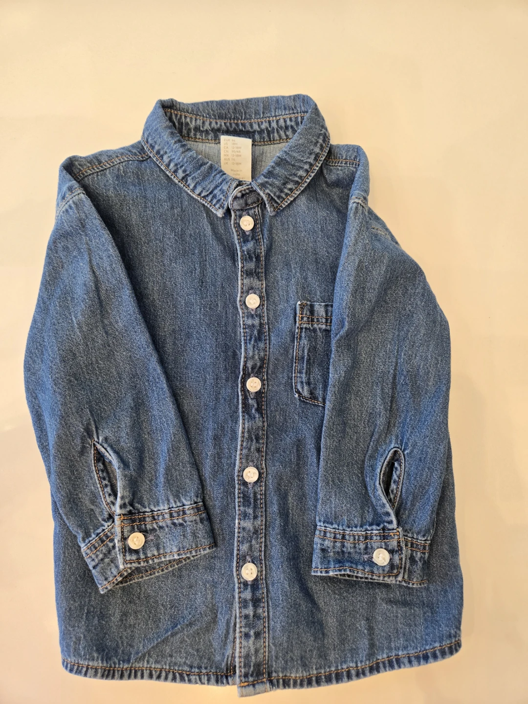 H&M Toddler Denim Button Down Shirt - photo 2