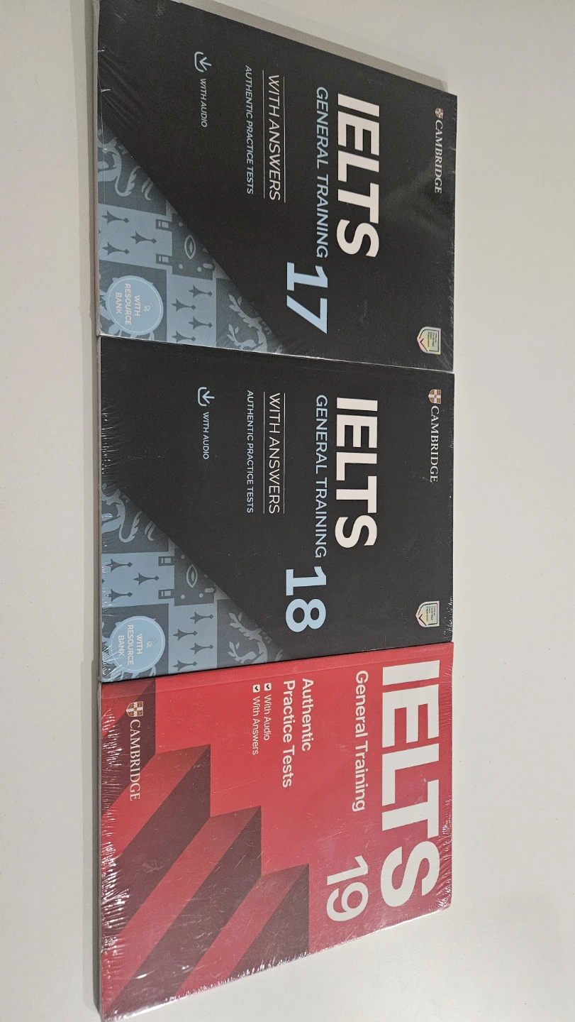Cambridge IELTS General Training Practice Tests Books 17, 18, 19