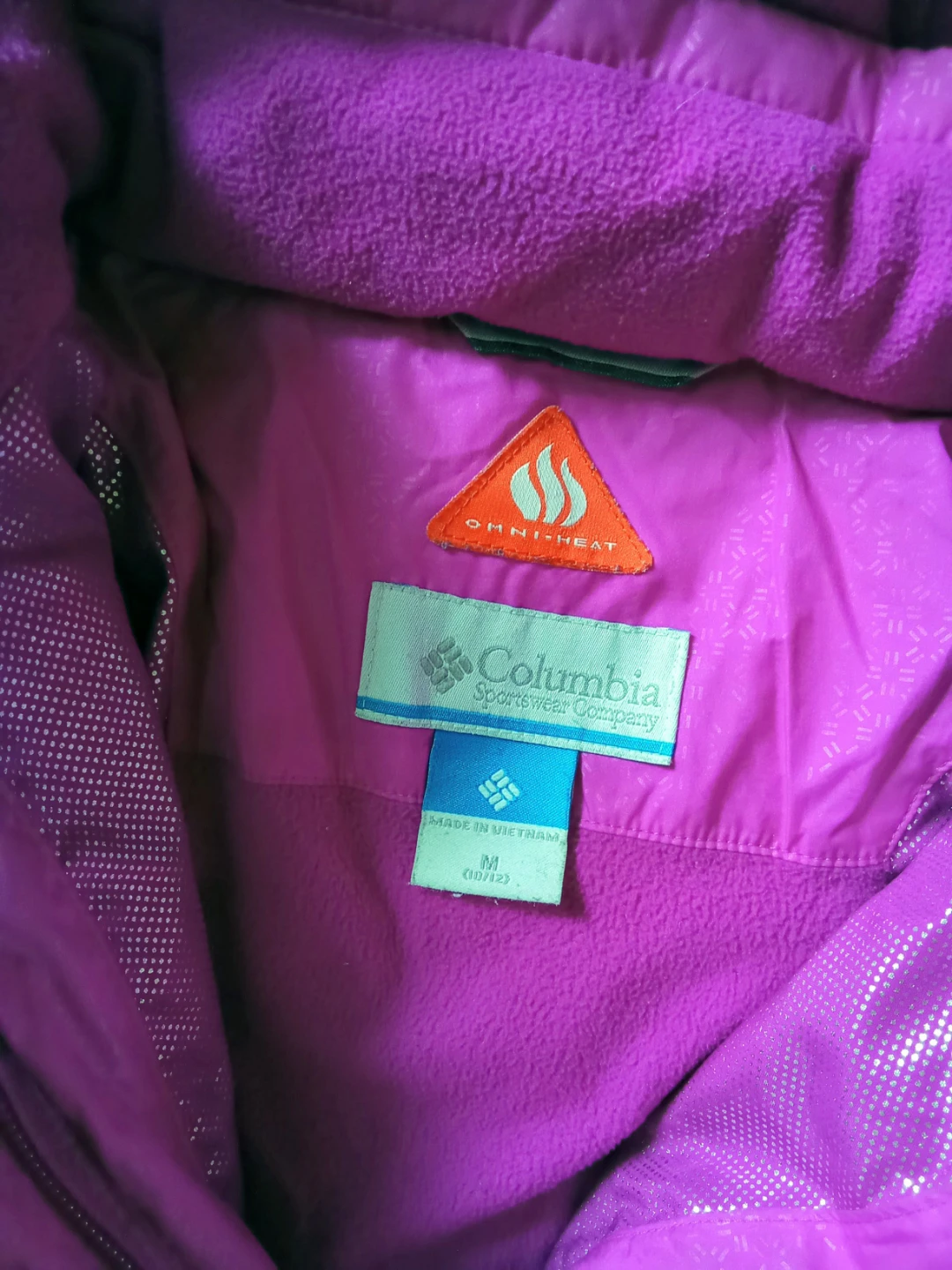 Columbia Girls Puffer Jacket - Pink - Size M (10/12) - photo 4