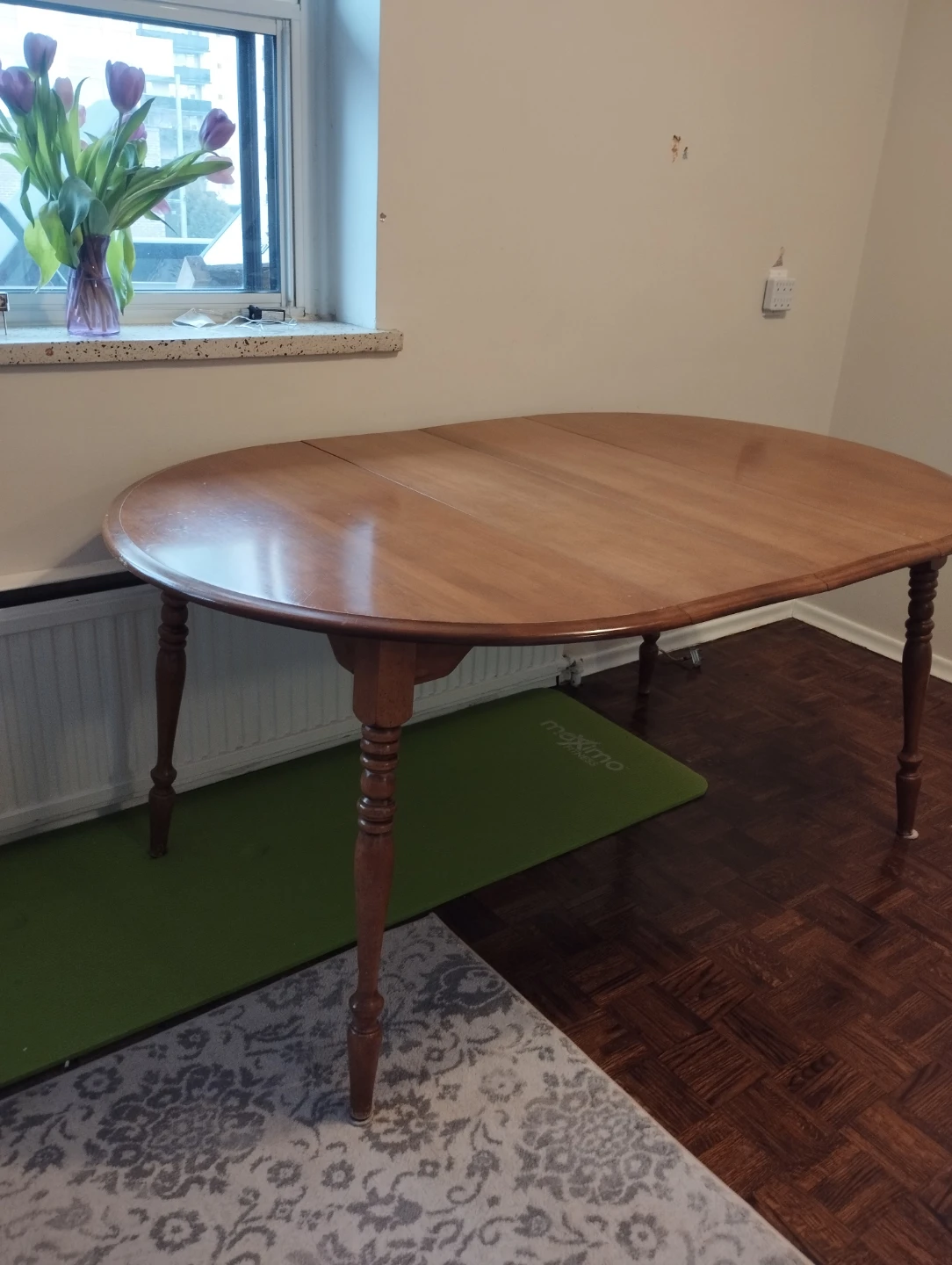Wooden Dining Table with 4 Chairs - photo 4
