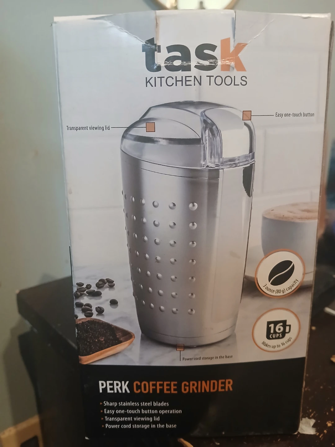 Task Perk Coffee Grinder