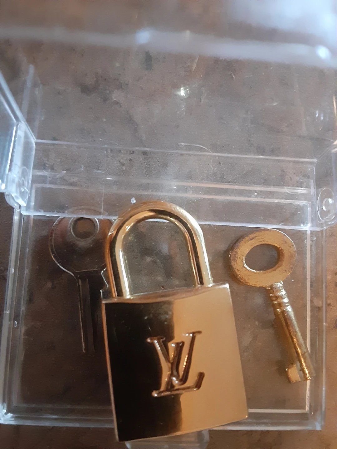 Louis Vuitton Padlock and Keys Genuine (heavy)