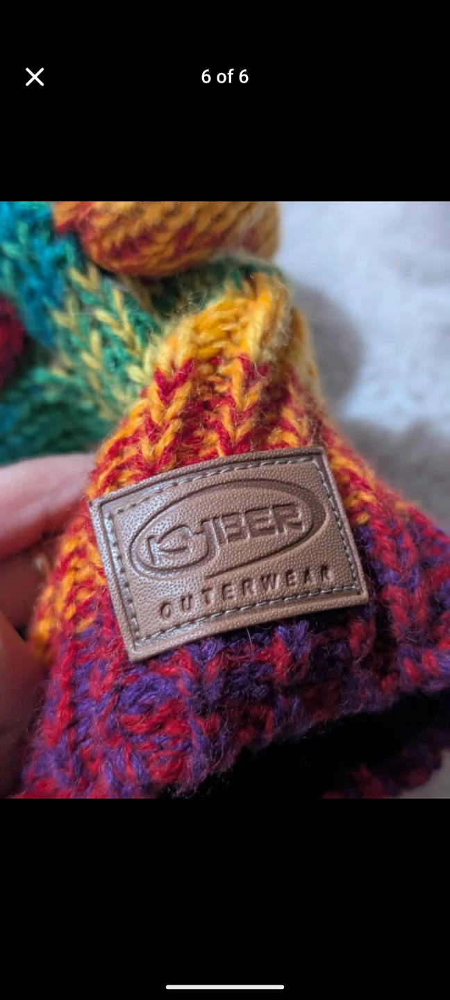 Ryber Outerwear Rainbow Alpaca Mittens - photo 5