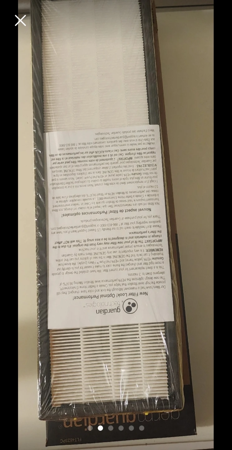 GermGuardian True HEPA Genuine Replacement Filter Size B - photo 4