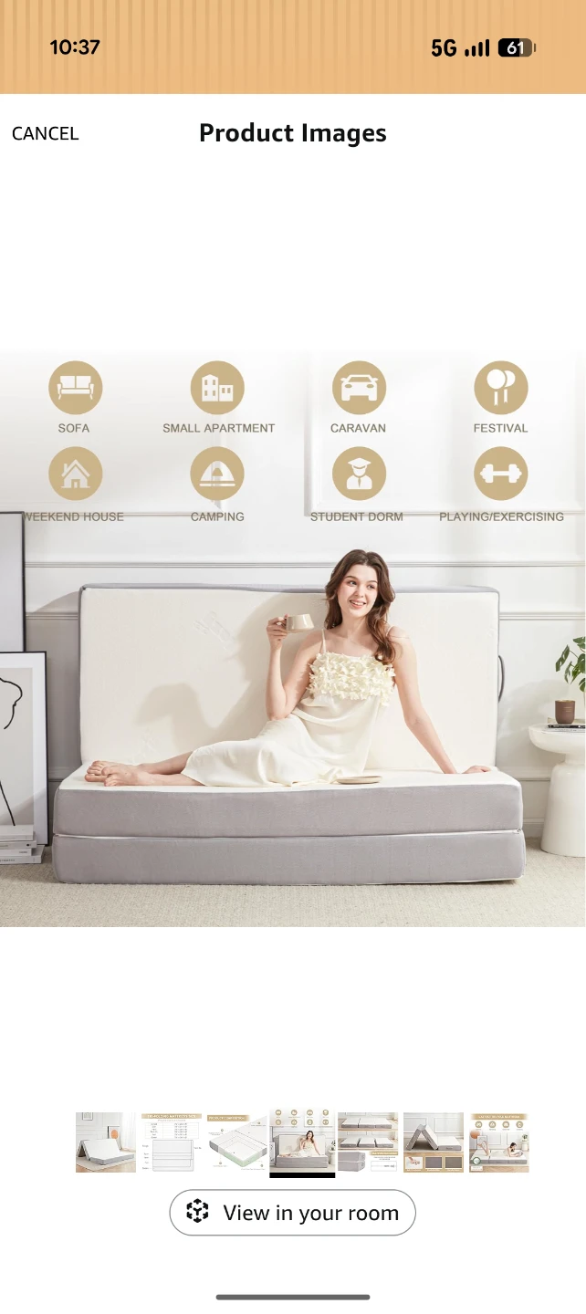 Tri-Folding Mattress - photo 4