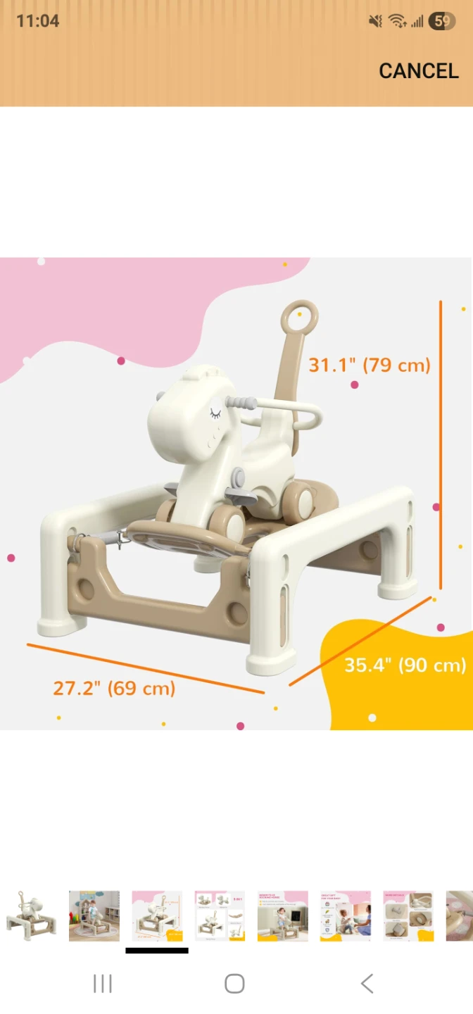5-in-1 Multi-Functional Baby Rocker Toy - photo 2