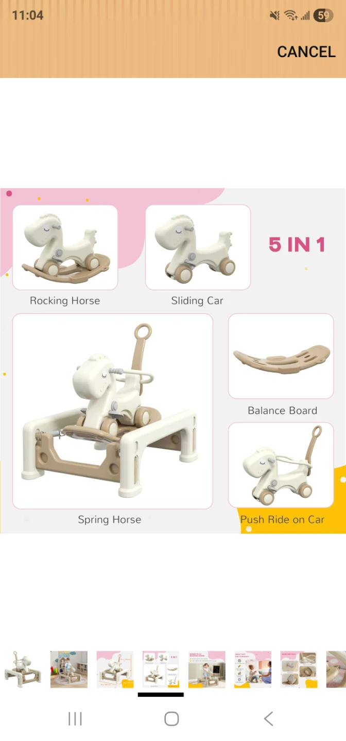 5-in-1 Multi-Functional Baby Rocker Toy - photo 3