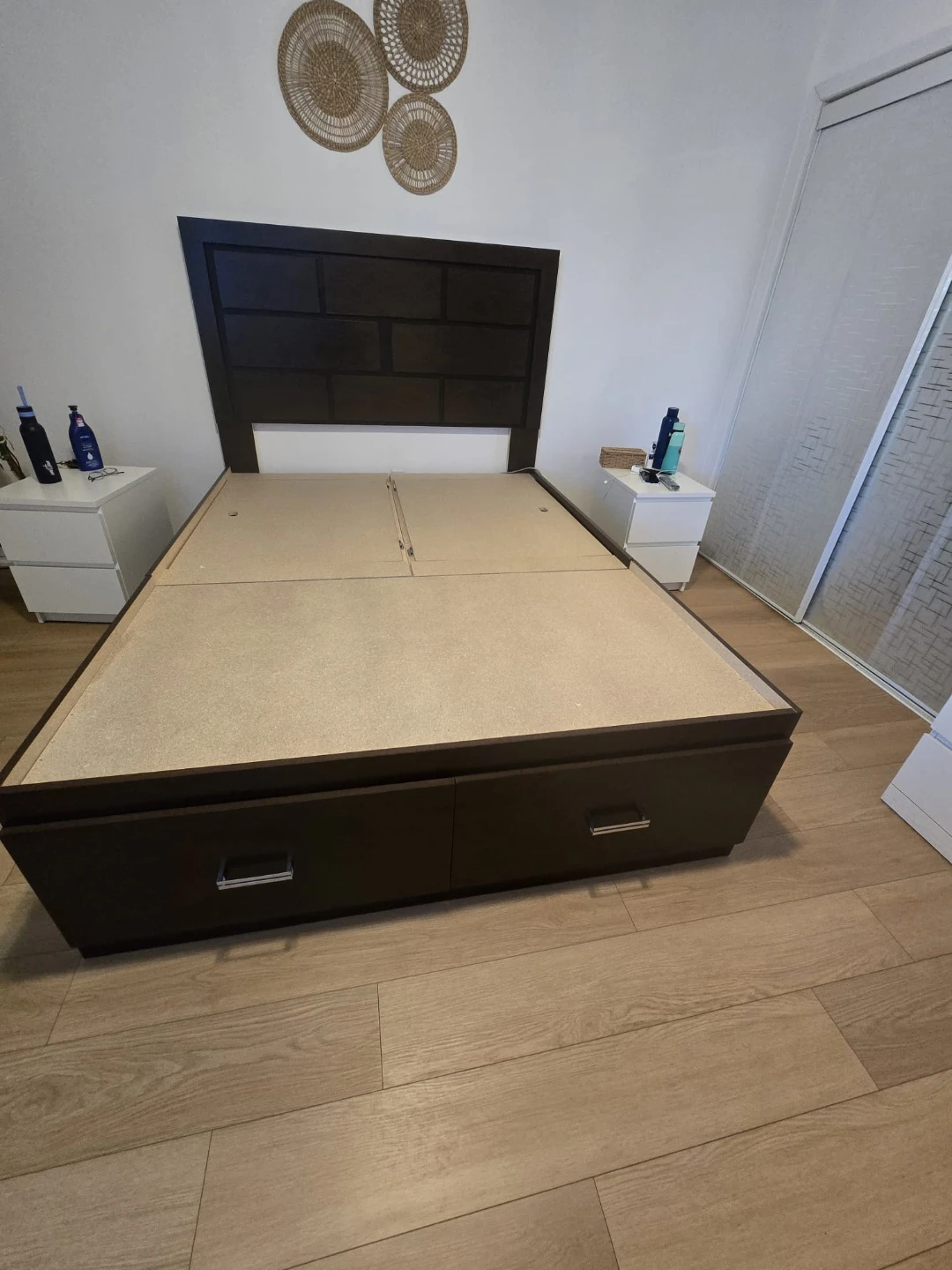 Queen Storage Bed with Headboard - photo 4