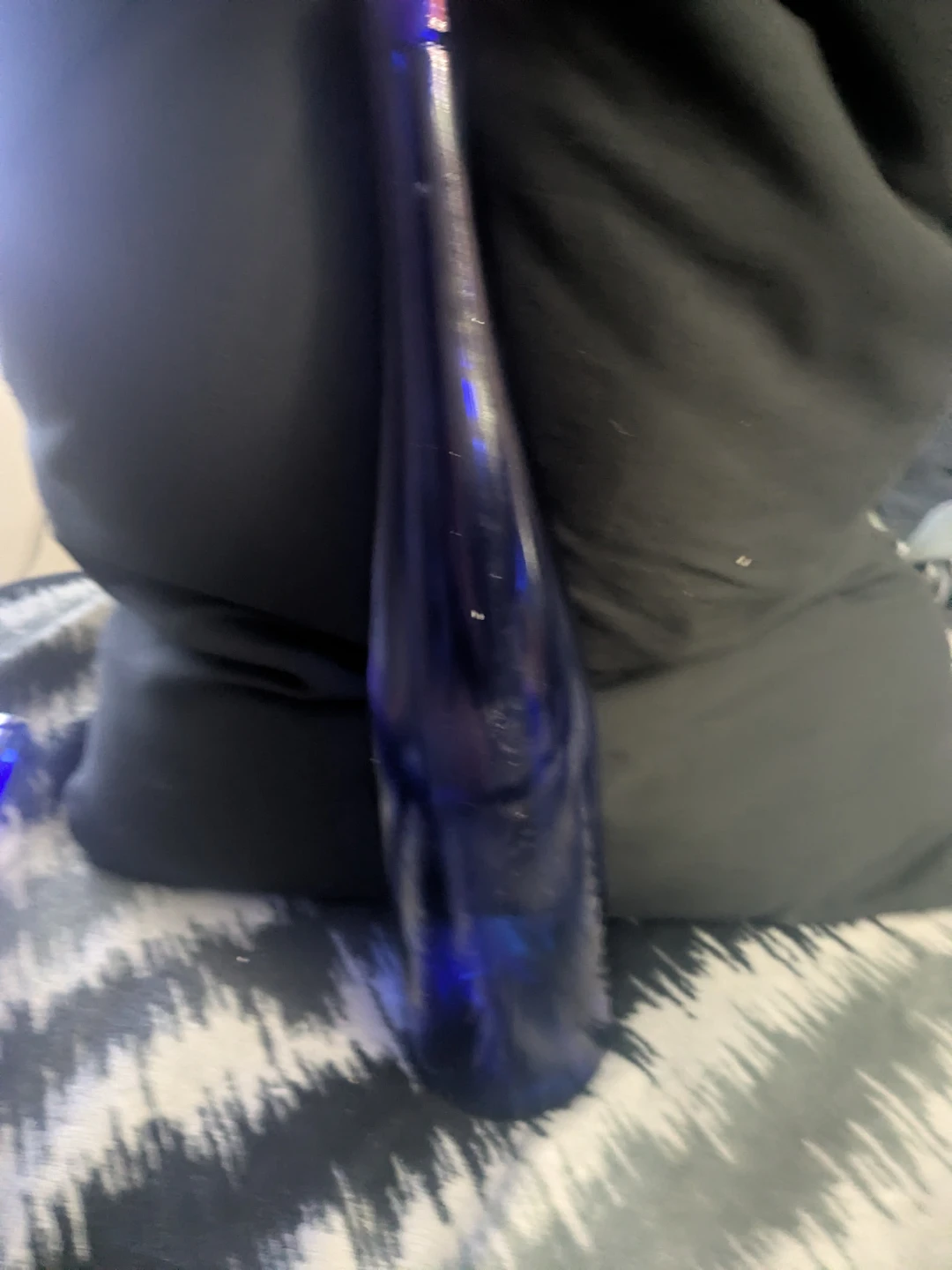 Blue Glass Bottle
