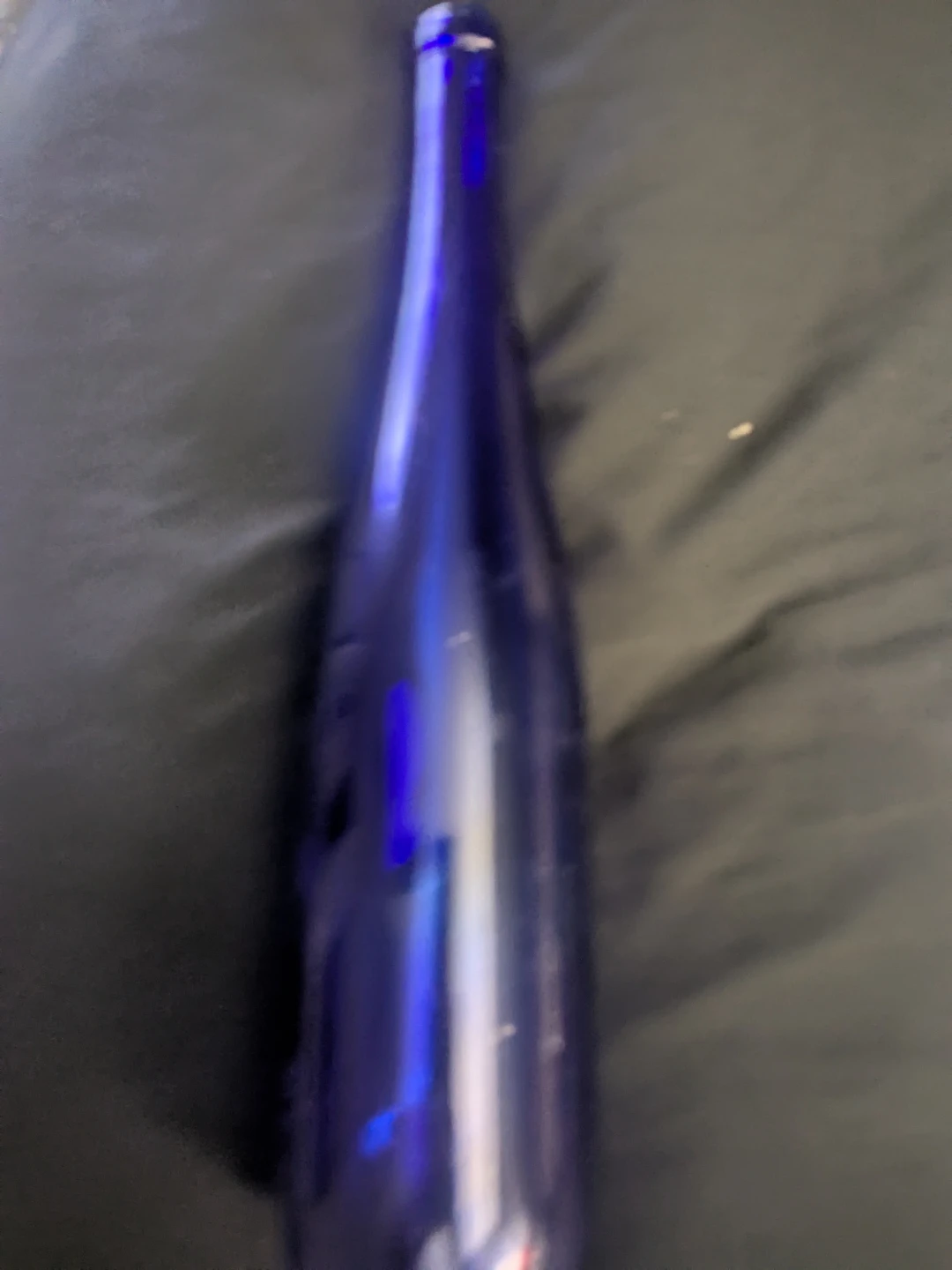 Blue Glass Bottle - photo 2