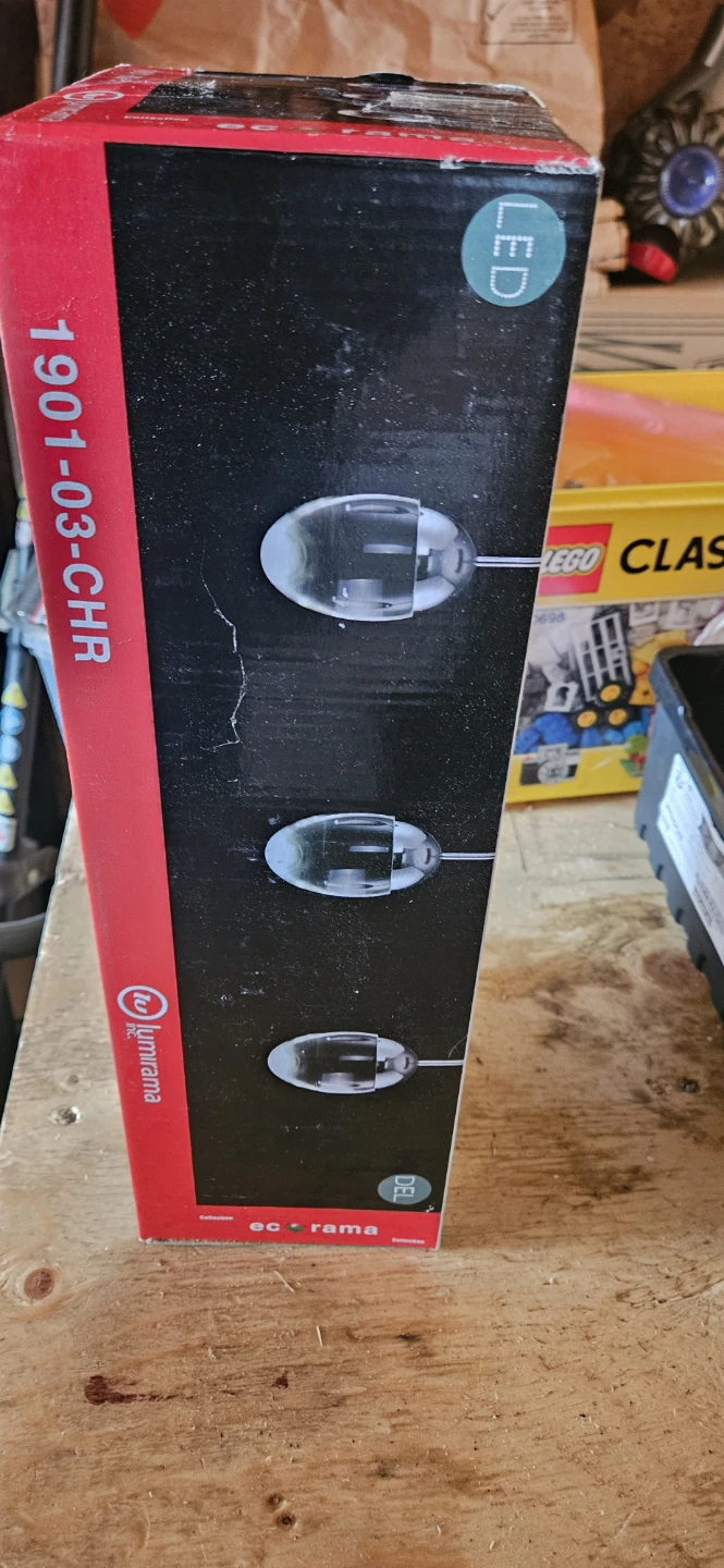 Lumirama Inc. 1901-03-CHR LED Light Fixture