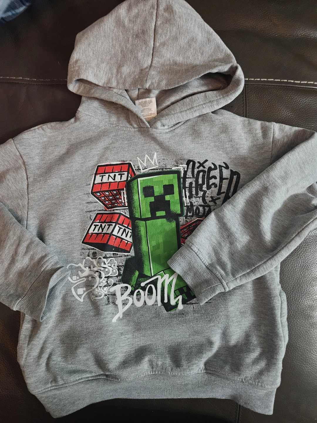 Minecraft Creeper and TNT Hoodie