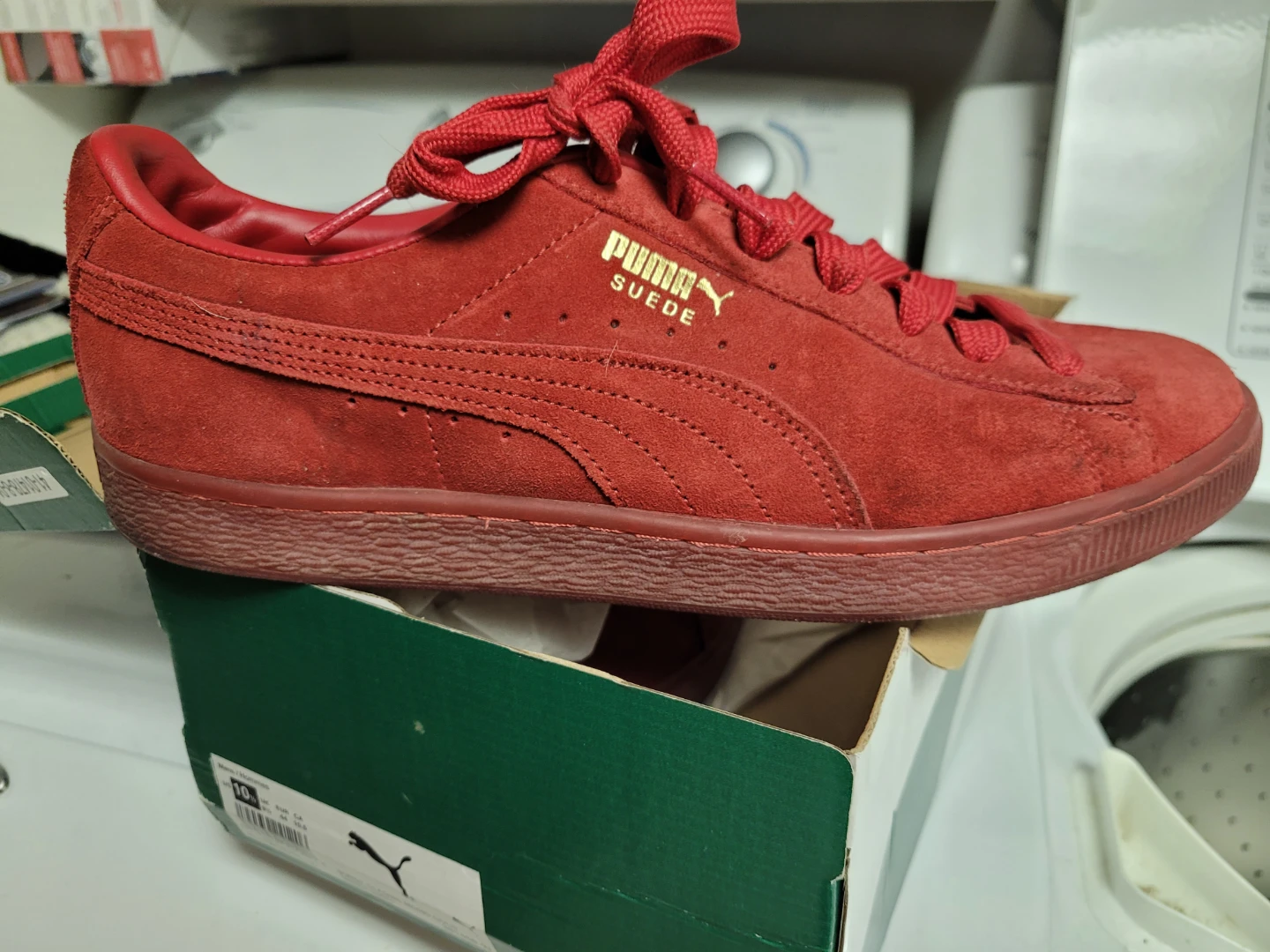 Puma Suede Classic Mono Gold Sneakers - photo 2