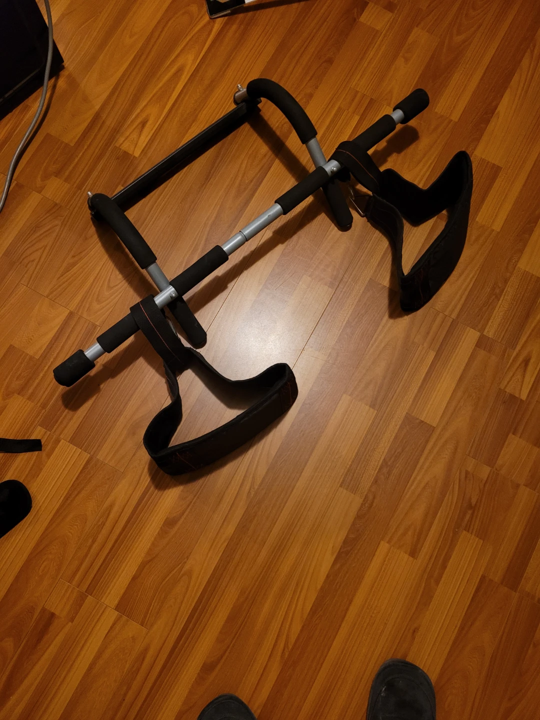 Doorway Pull-Up Bar with arm straps - photo 2