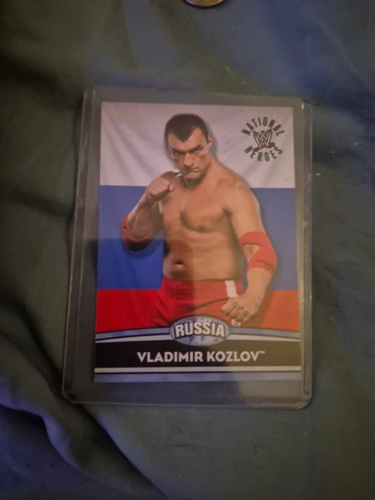 Topps WWE National Heroes Vladimir Kozlov Trading Card