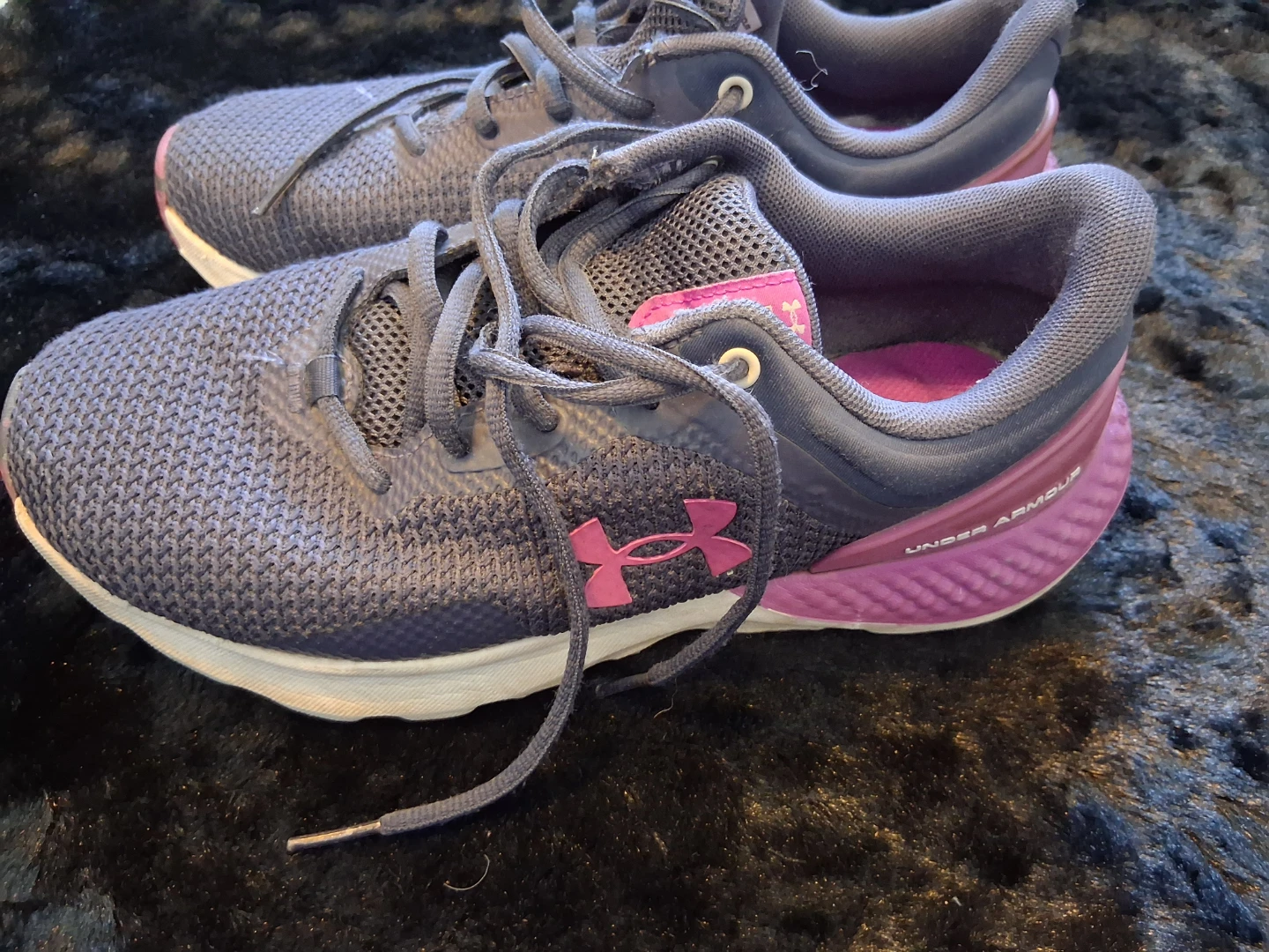 Under Armour Running Shoes Women's Size 7 Purple - photo 3