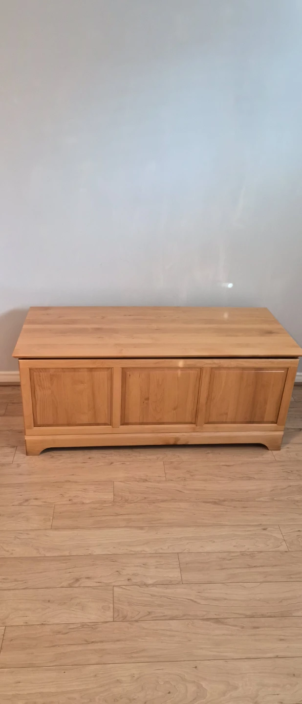 Wooden Storage Chest / Blanket Box