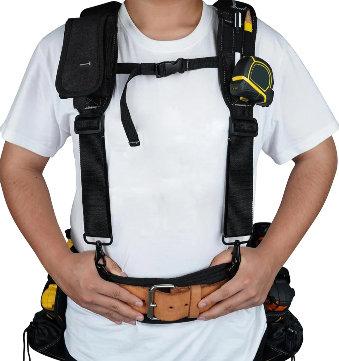 Heavy Duty Tool Belt Suspenders