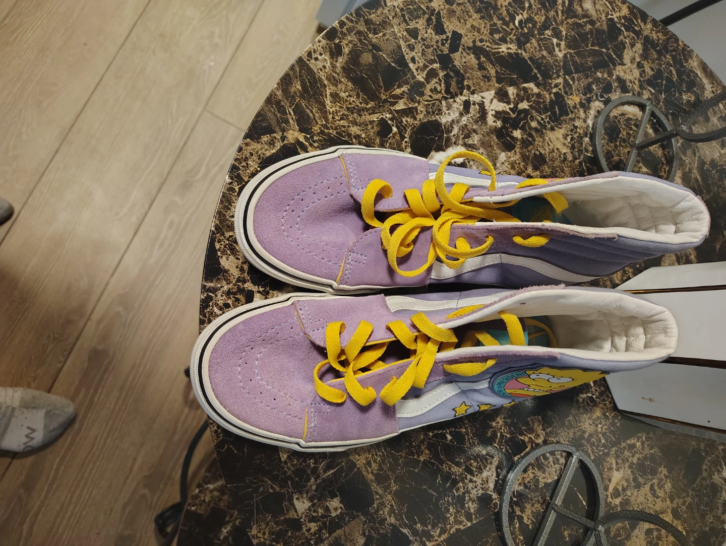 Vans Simpsons Lisa Sk8-Hi Platform Shoes
