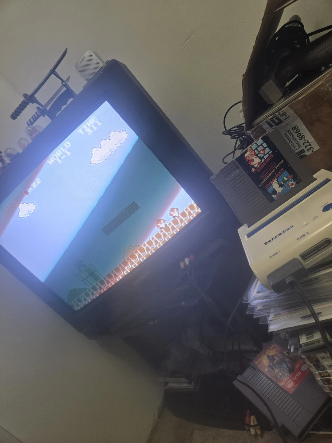 Retro Duo (Nintendo/ NES 3rd Party Console) with Mario Bros - photo 3