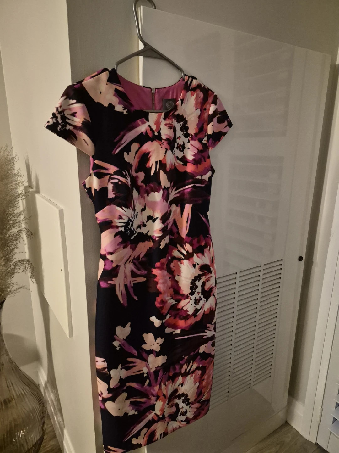 Vince Camuto Floral Cap Sleeve Sheath Dress - photo 2