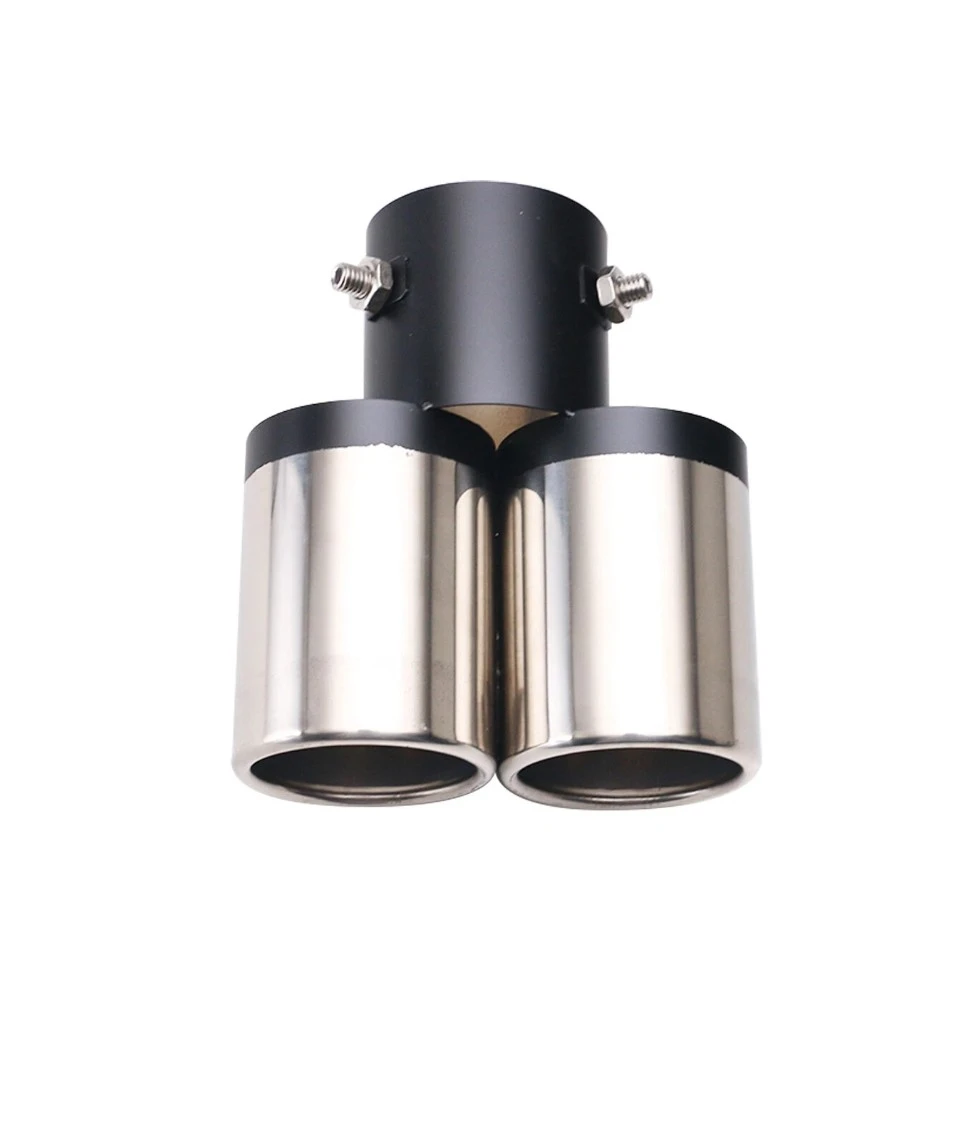 Dual Exhaust Tip Muffler Pipe - photo 2