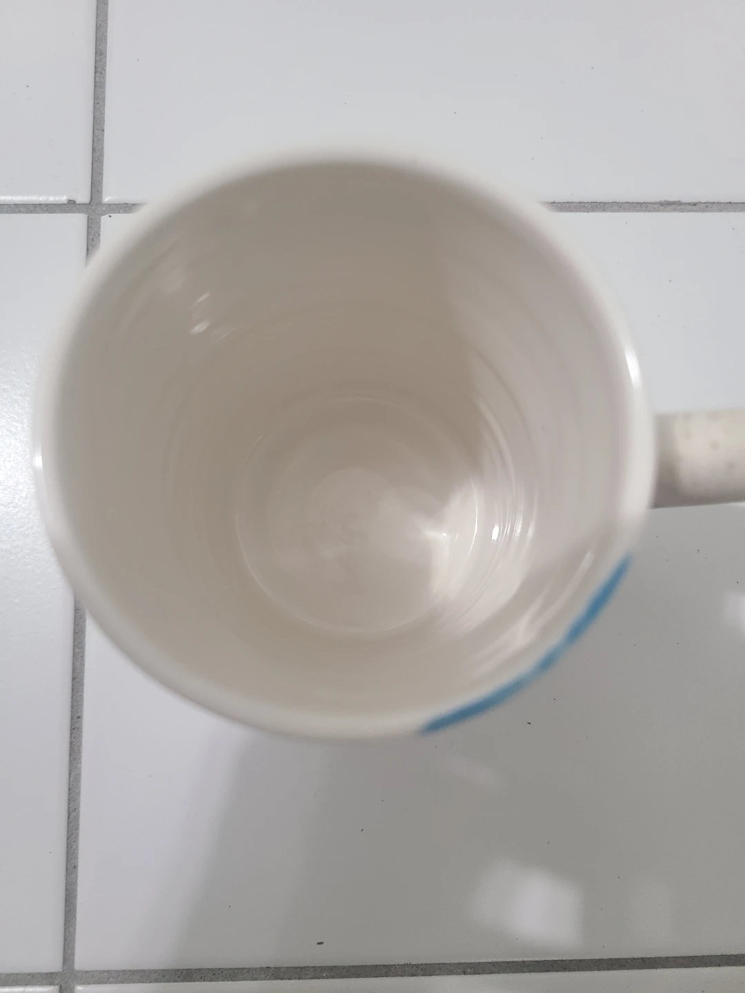 Hand-painted floral mug - photo 3