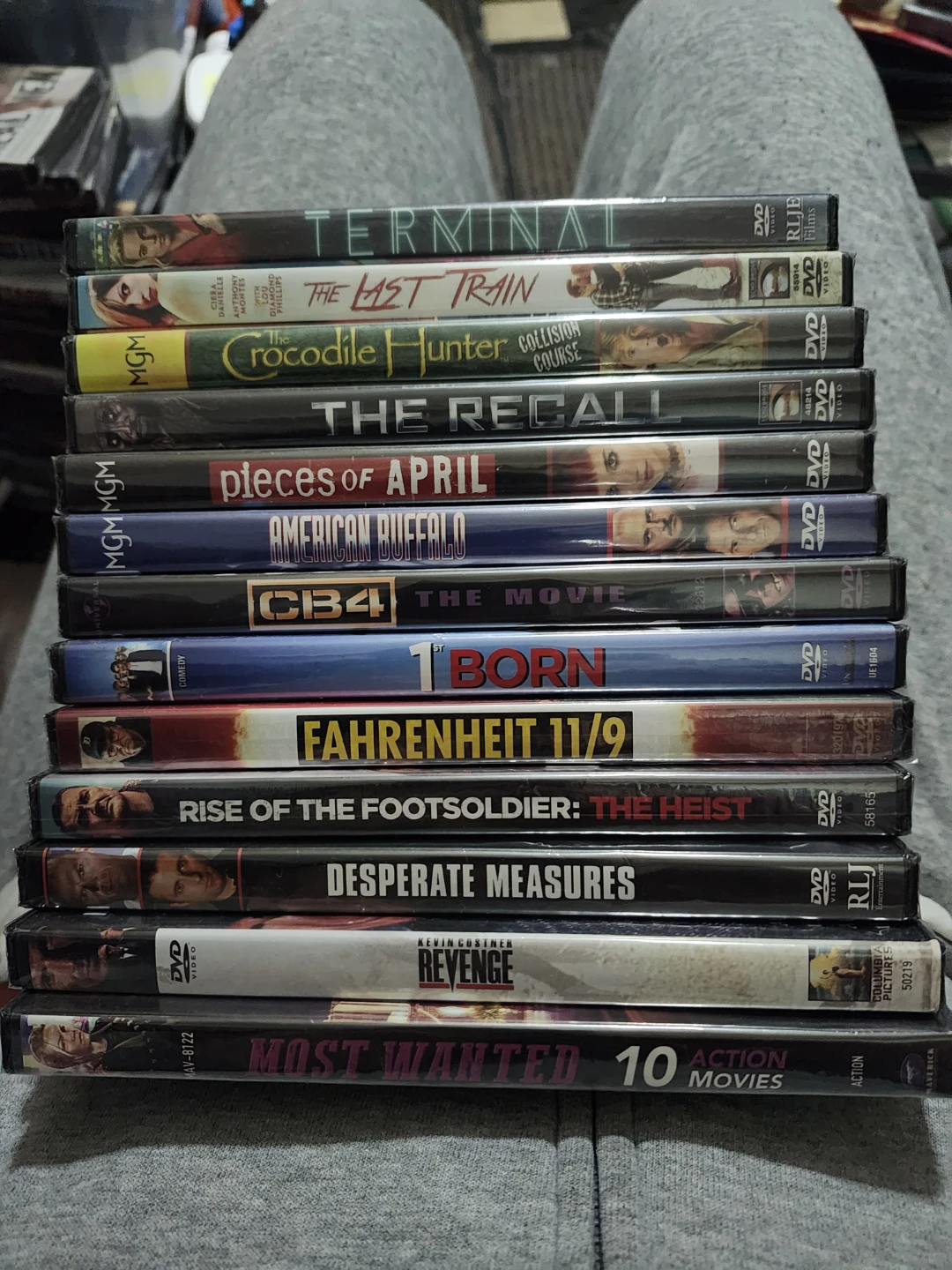 Lot of 11 DVDs: Terminal, Fahrenheit 11/9, Revenge & More