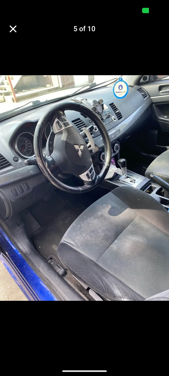 Blue Mitsubishi Lancer - photo 5