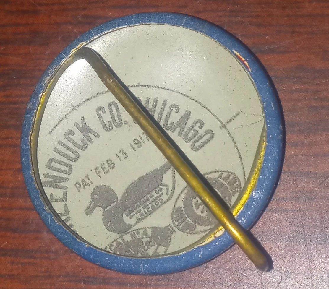 Roosevelt Labor's Non-Partisan League of Illinois FDR Pin - photo 3