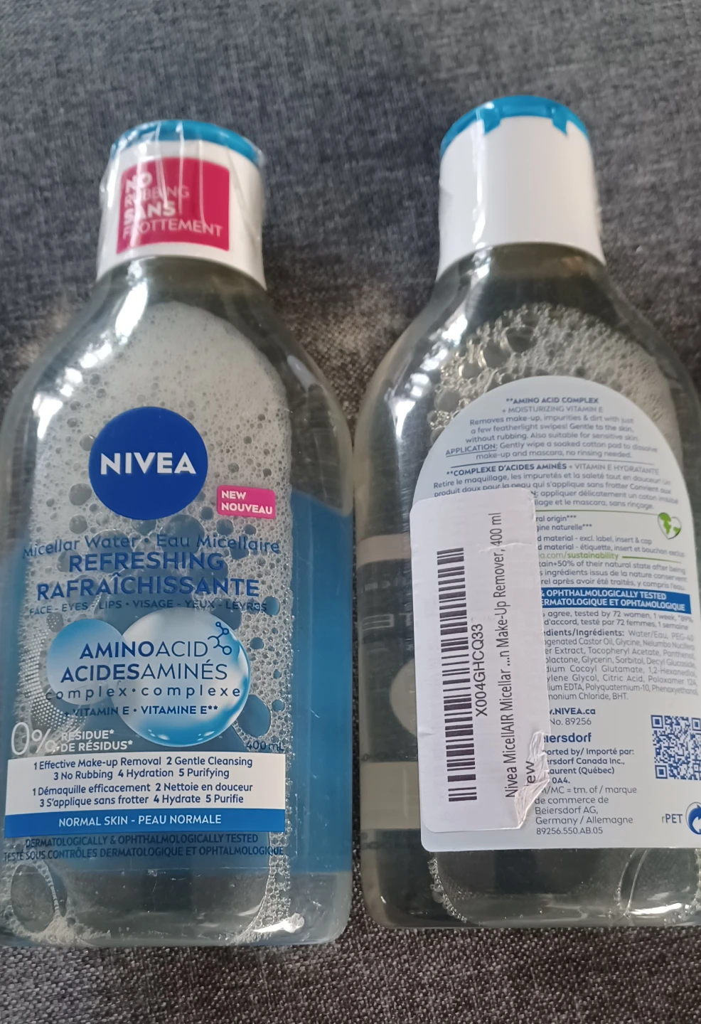 NIVEA Micellar Water Refreshing AminoAcid 400mL (2 Pack) - photo 3