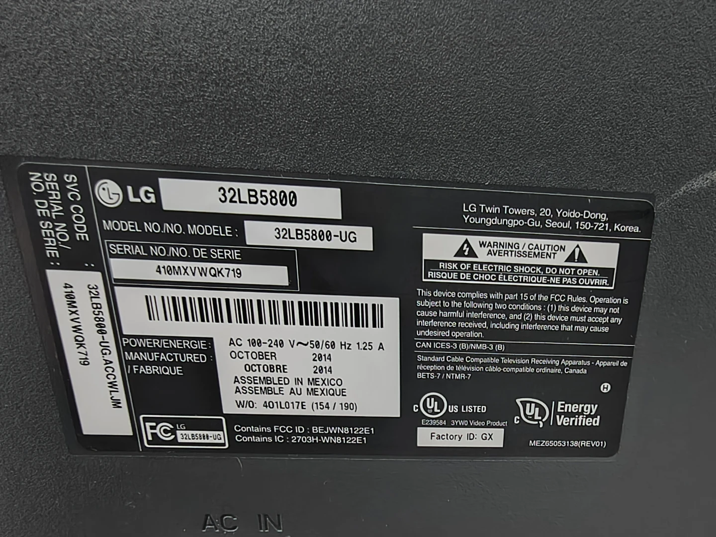 FREE (Damaged but still useable) 32" Smart TV - photo 2