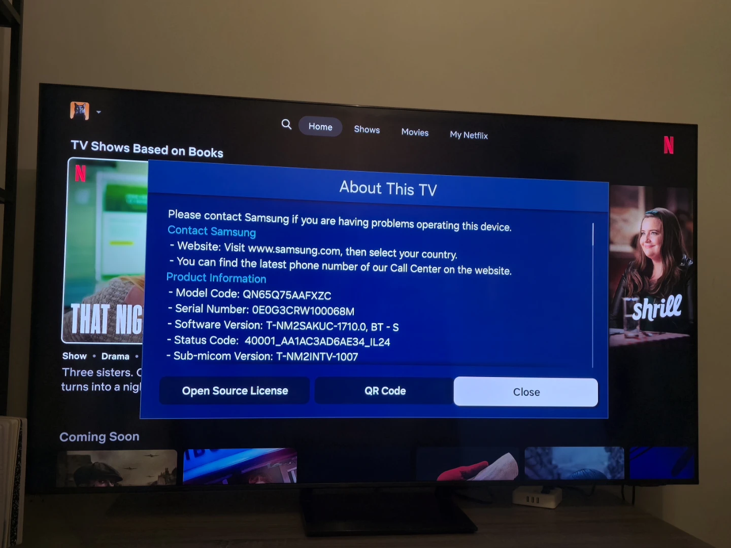 Samsung Smart TV QN65Q75AAFXZC - photo 2