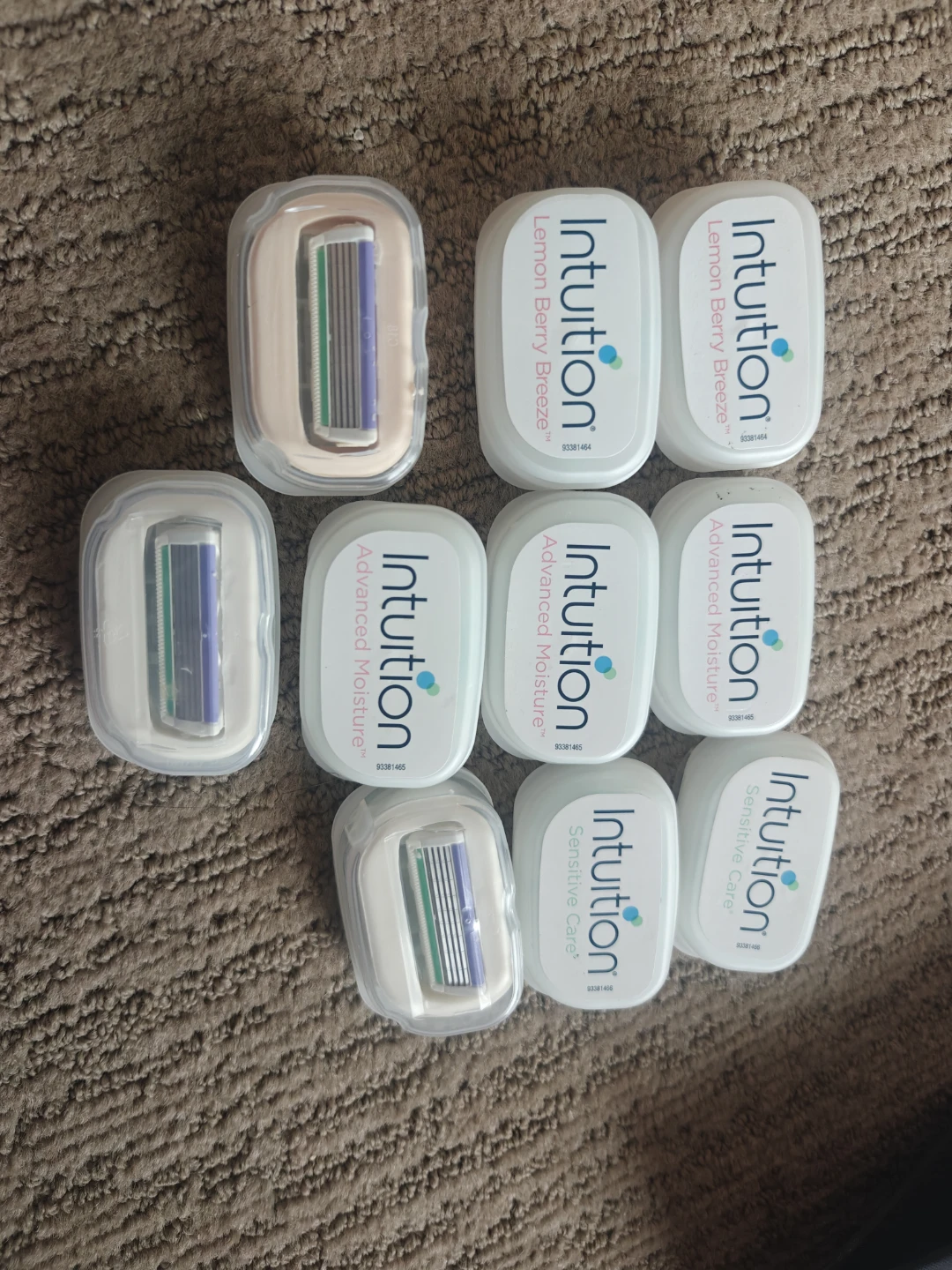 10 Intuition Razor Blade Refills-URGENT PICKUP SURREY CENTRAL