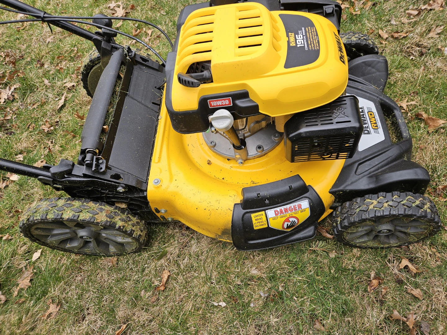 DeWalt 196cc RWD Push Mower - photo 5