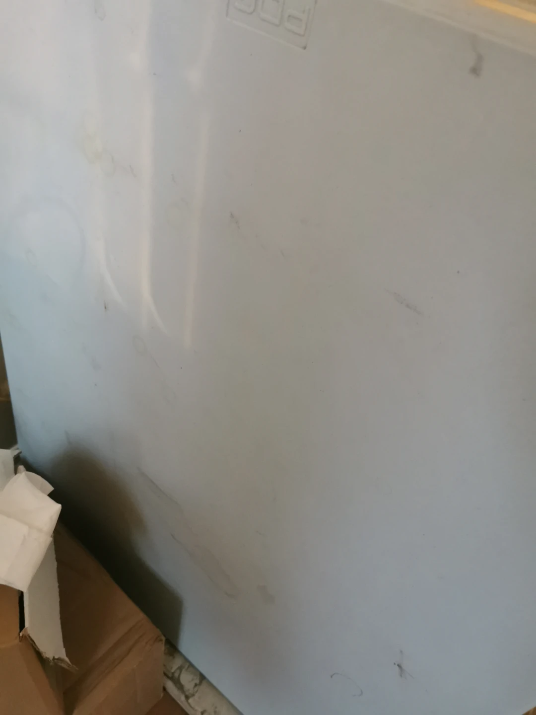 White/Grey Folding Utility Table - photo 2