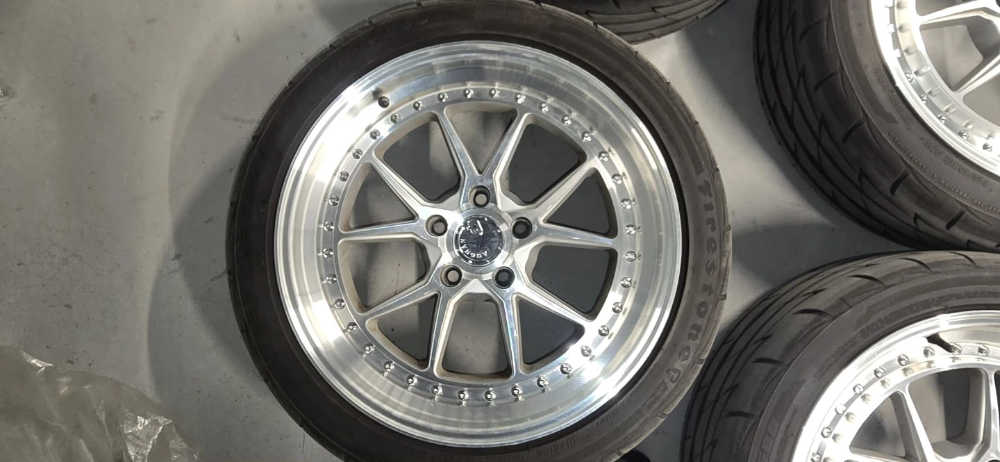 AODHAN DS08 18X8.5 5X114.3 +35 firestone indy500 245/40/18 - photo 3
