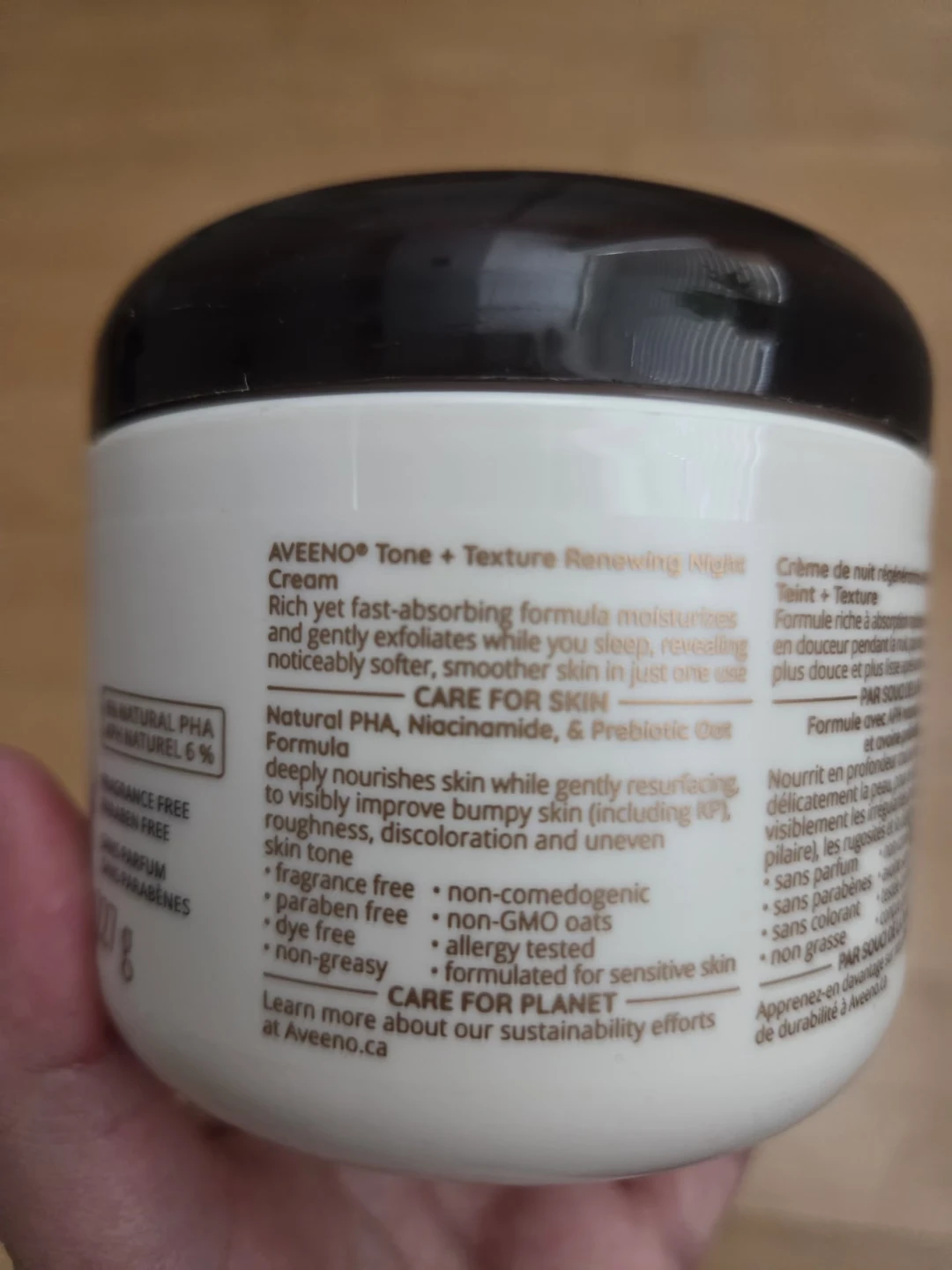 Aveeno Tone + Texture Renewing Night Cream 227g - photo 3