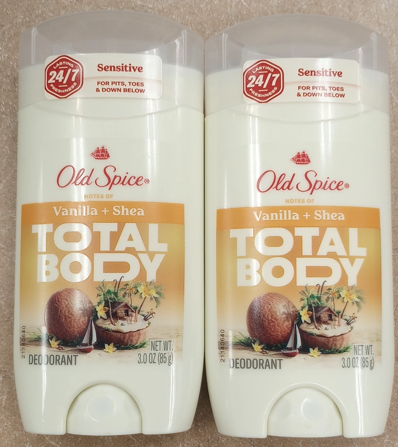 Old Spice Total Body Deodorants - 2 for $8