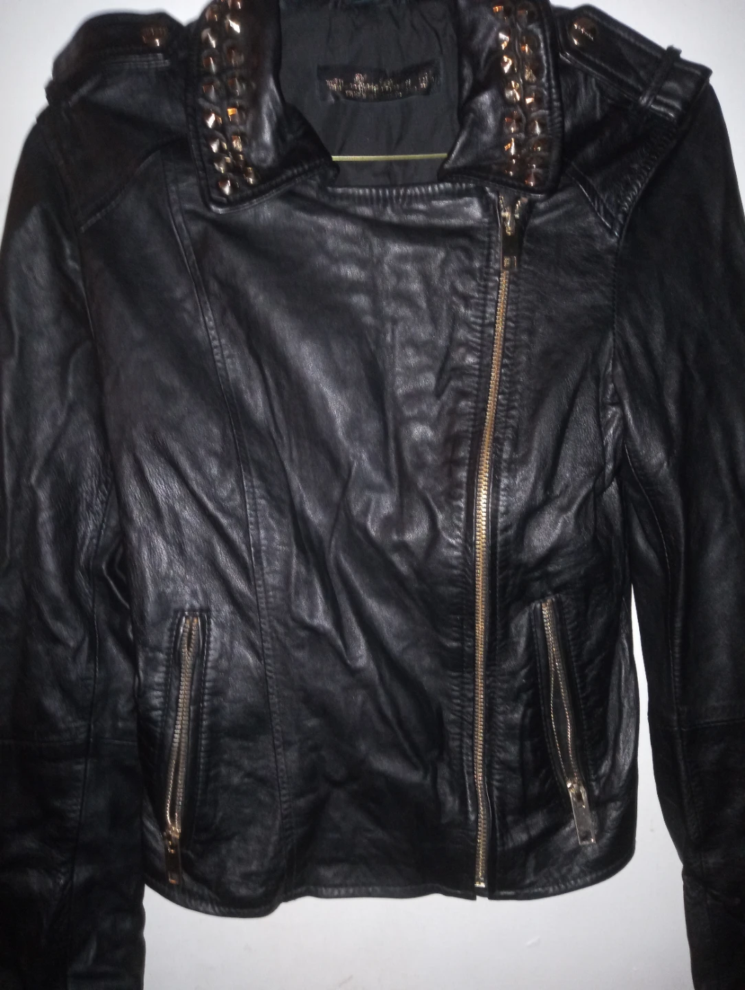 Brand New Zara Woman biker style Lambskin  jacket - photo 4