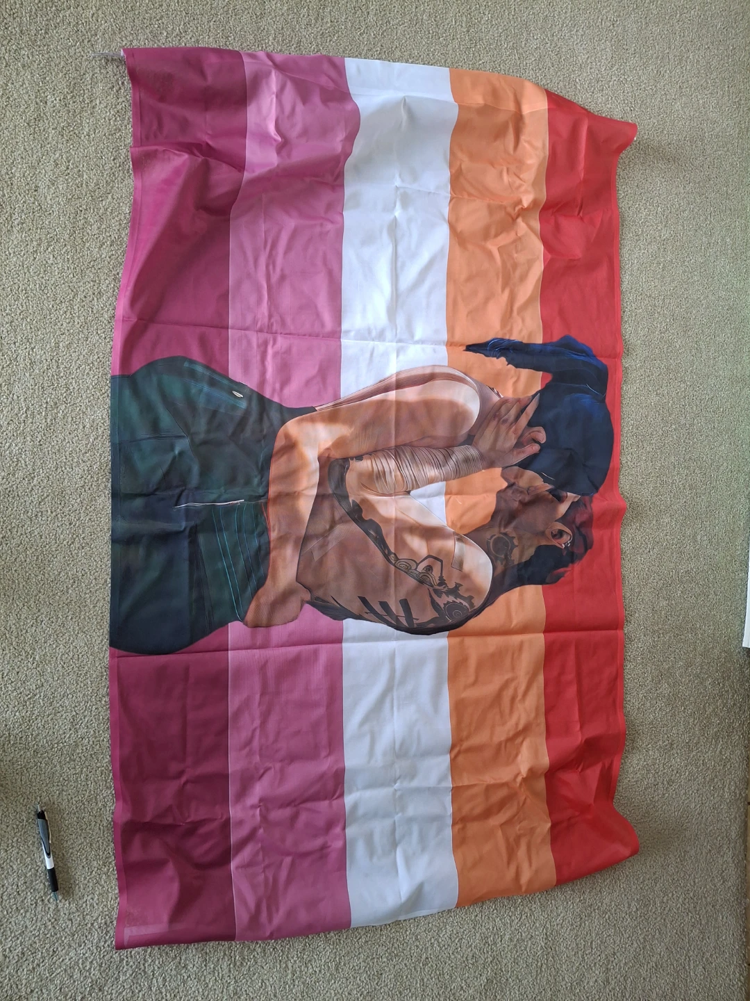 Caitlyn Vi Pride Flag with Artwork, Arcane