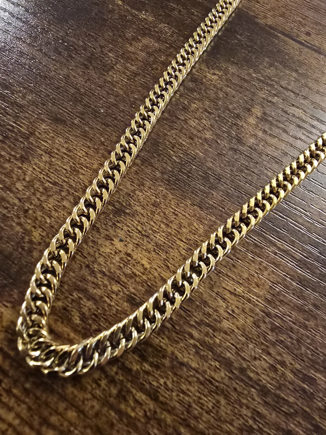 Stainless Steel Gold Chain