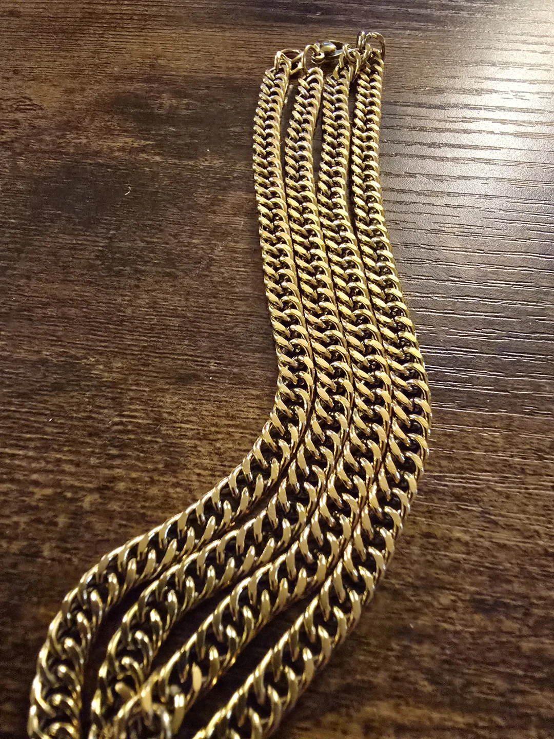 Stainless Steel Gold Chain - photo 3