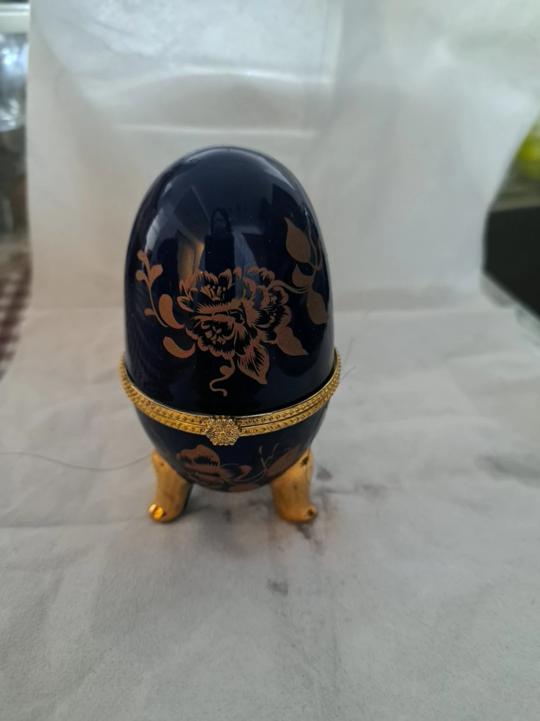 Decorative Egg Trinket Box - photo 2