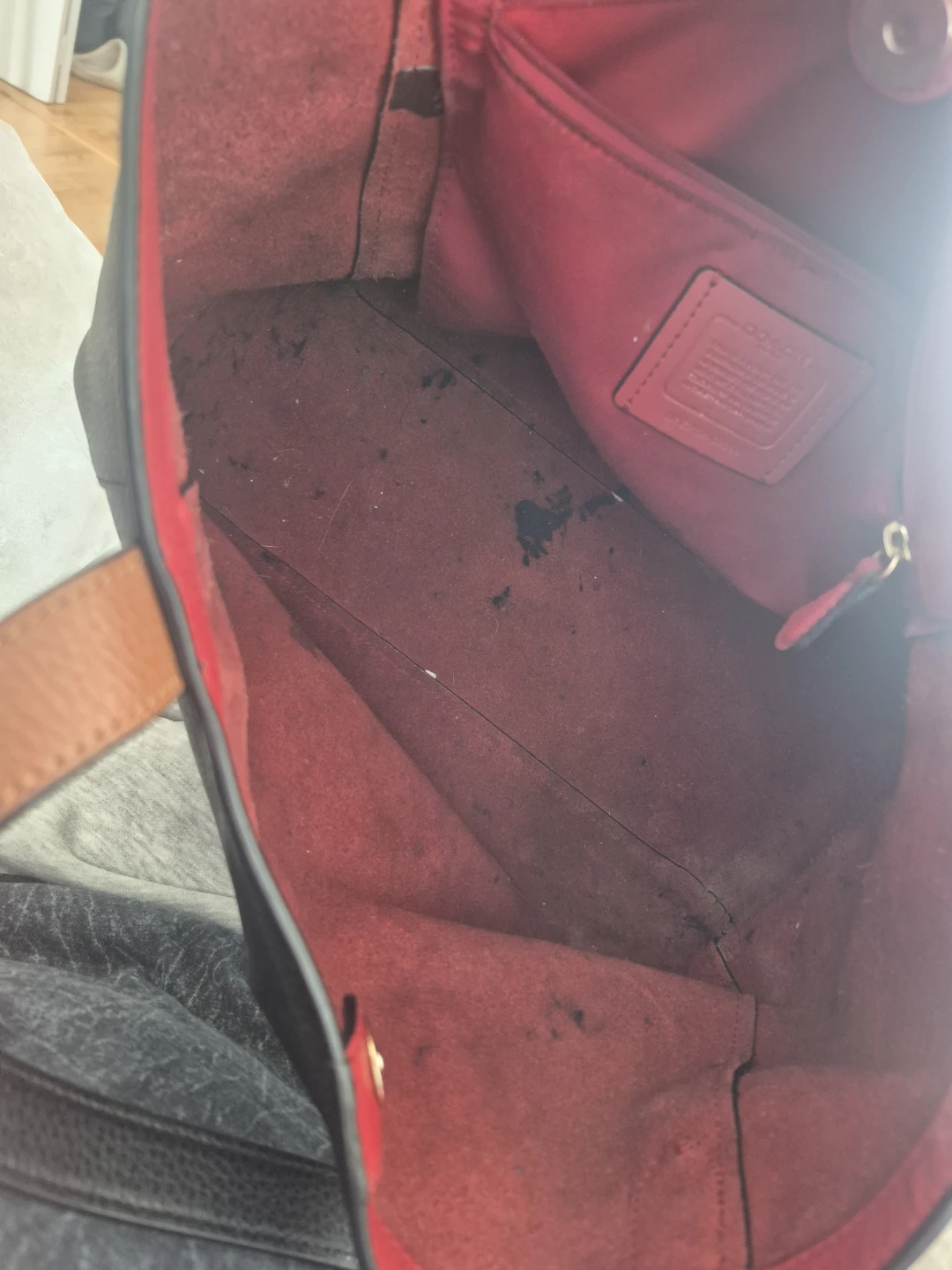 Coach Leather Tote Bag - photo 4
