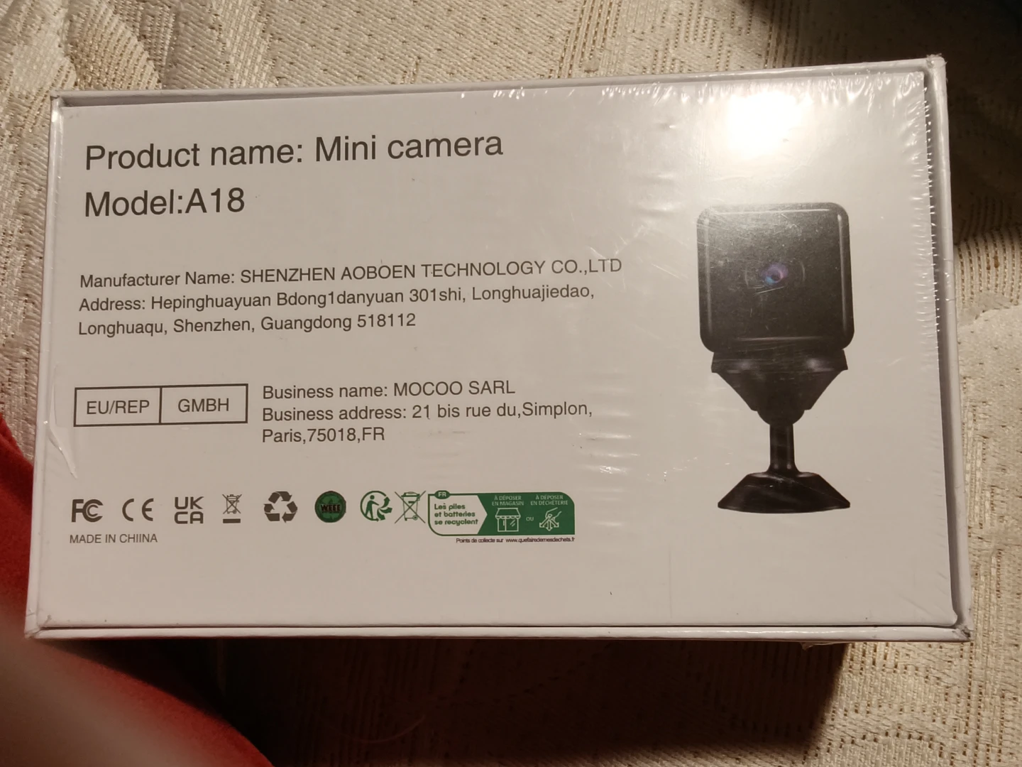 Spy A18 4K mini Wifi  camera - photo 2
