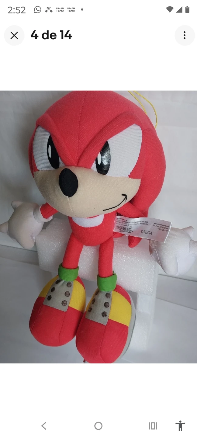 Sonic the Hedgehog Plush Toy . - photo 3