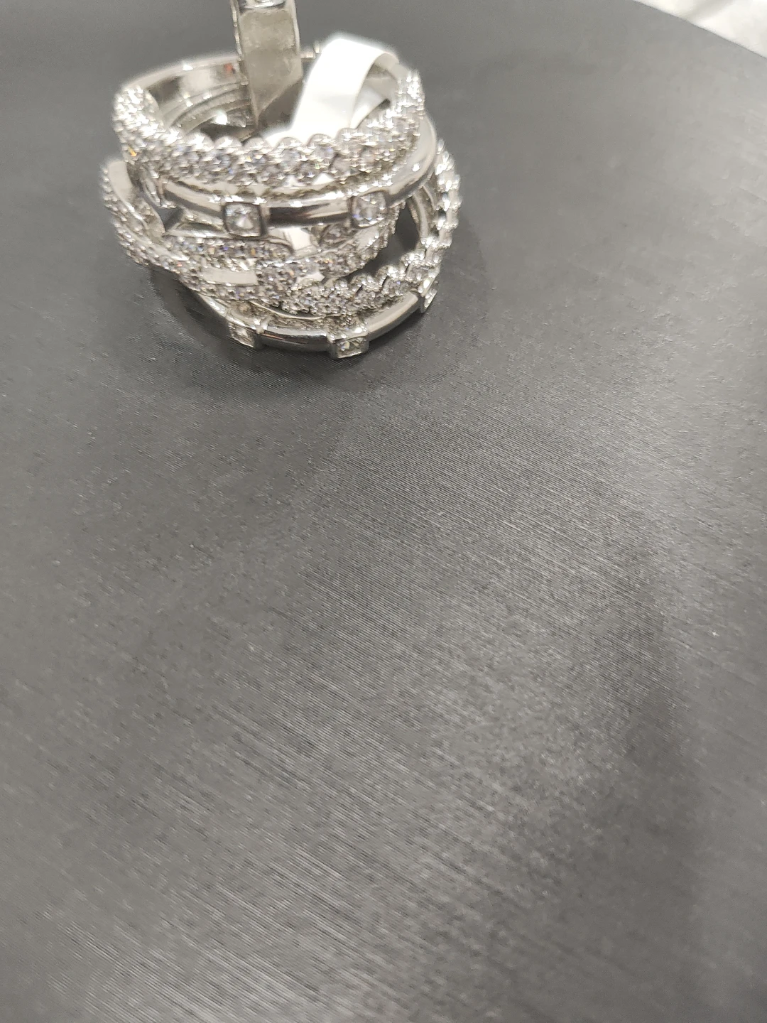 Sparkling Stackable Ring Set - photo 4